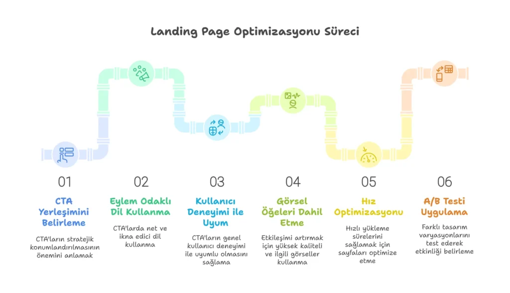 6 Aşamada Landing Page Optimizasyonu Süreci
